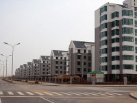 Un quartiere di Ordos (Cina) pronto all'uso