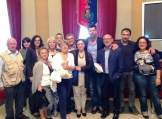 Foto di gruppo dei promotori del progetto “Giovani e cittadinanza”