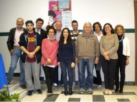 Foto premiazione del concorso "Come un romanzo" al Liceo Perticari