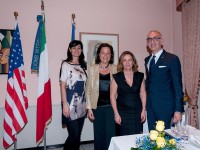 nuovi ingressi e presidenti al Lions Club di Senigallia. Da sx: Roberta Albonetti, Lidia Allegrezza, Stefania Romagnoli, Michele Gasparetti
