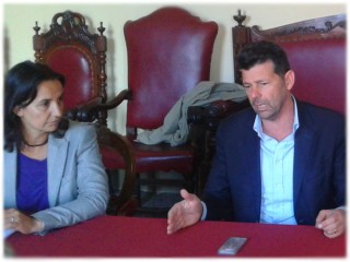 Paola Curzi e Maurizio Mangialardi