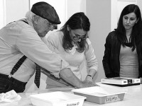 Workshop di Nino Migliori nel 2010 (foto di Patrizia Lo Conte)