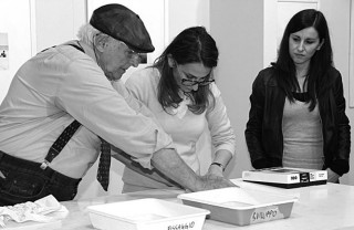 Workshop di Nino Migliori nel 2010 (foto di Patrizia Lo Conte)
