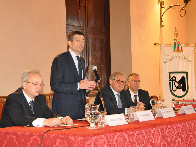 Incontro tra Gian Mario Spacca e Maurizio Lupi