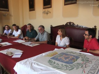 La presentazione del 1° labirinto di mais a Senigallia