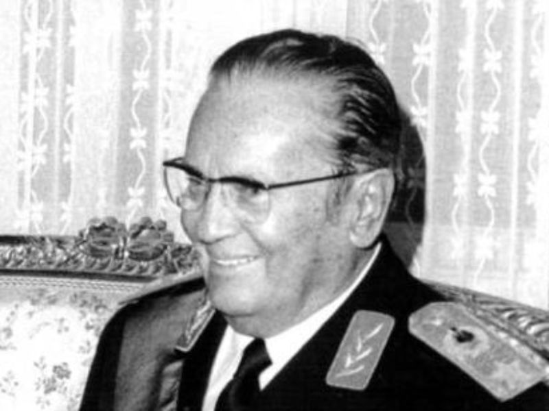 Tito, ex capo di Stato della Jugoslavia