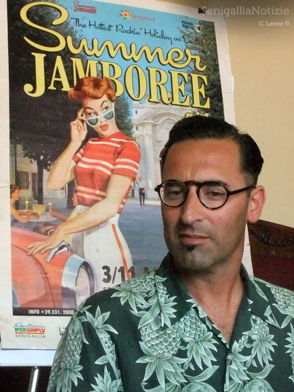 Angelo Di Liberto, direttore artistico del Summer Jamboree 2013 a Senigallia