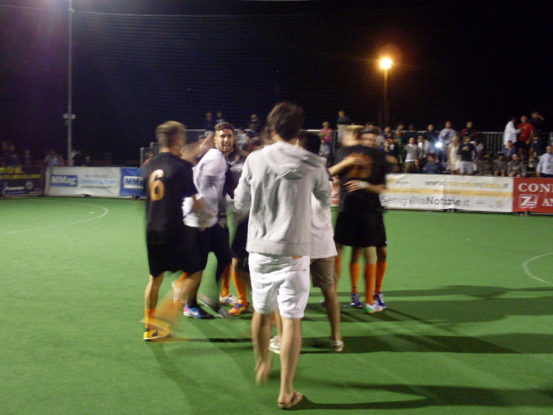 Trofeo Prometeo: i giocatori del Sailors esultano