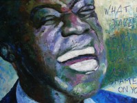 Il grande jazzista Louis Armstrong