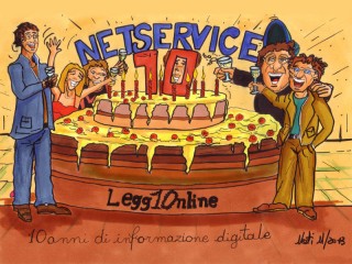 Il compleanno di SenigalliaNotizie.it disegnato e immaginato da Massimo Nesti