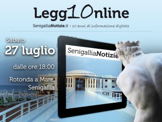 "Legg10nline", l'iniziativa di sabato 27 luglio 2013 per i dieci anni di SenigalliaNotizie.it