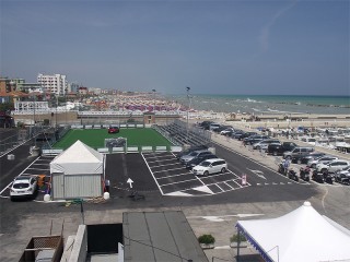 "1°Città di Senigallia-Trofeo Prometeo", veduta area di gioco dall'alto