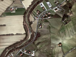 Il tratto della strada Arceviese tra Vallone e Bettolelle, caratterizzato da molte curve