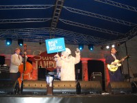 Iniziativa "Save the arctic" di Greenpeace al Summer Jamboree di Senigallia