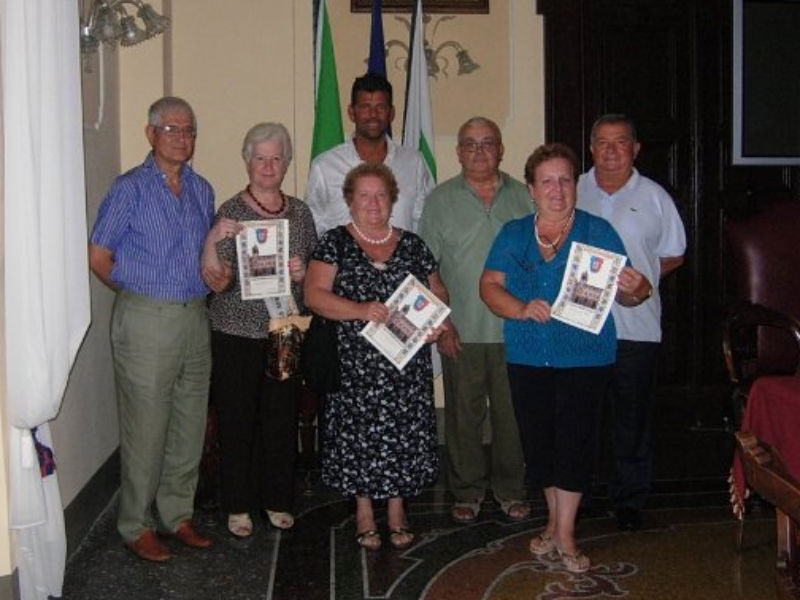 Le sorelle Scurati con i rispettivi consorti