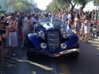 Auto d'epoca sfilano a Senigallia per il Summer Jamboree