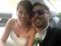 Alice Gruppioni e il marito