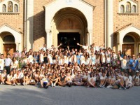 Foto di gruppo degli organizzatori del Giochi Senza Barriere 2013
