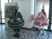 Maschere in mostra alla Rotonda per L'estetica dell'effimero