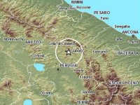 La mappa del terremoto tra l'Umbria e le Marche del 27 agosto 2013