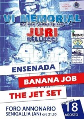 Locandina del VI Festival “Memorial Juri Bellucci”, edizione 2013