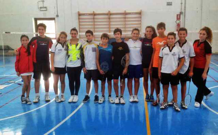 Giovani atleti del Badminton Senigallia