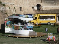 Nuove cucine sul prato della Rocca roveresca di Senigallia per Pane Nostrum