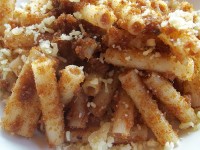 Maccheroni con sapa e noci