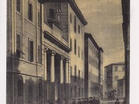 La Chiesa dell'Assunta o dei Cancelli in una stampa d'epoca