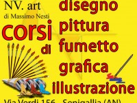 Corsi di disegno, pittura, fumetto, grafica, illustrazione da NV.art