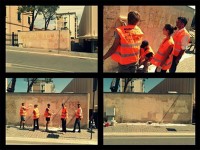 Operazione "muri puliti" a largo Puccini a Senigallia