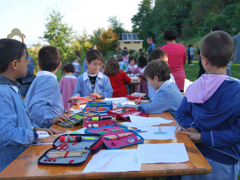 L'edizione 2010 della Festa degli alberi e della pace a Barbara