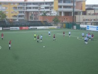 Una punizione di Pesaresi