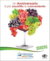 Festa per il 14° anniversario del Maestrale, manifesto