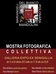 locandina della mostra del Gruppo Fotografico F7 di Senigallia