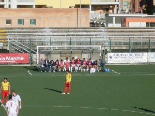 La panchina della Vigor Senigallia