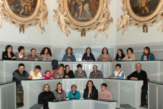Il Centro L'Aquilone di Mondavio nel corso della visita all'Università di Macerata