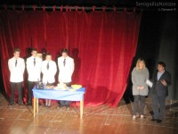 Giulia Mancinelli e Michele Pinto alla festa per i 10 anni di Vivere Senigallia