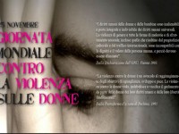 Giornata internazionale contro la violenza sulle donne