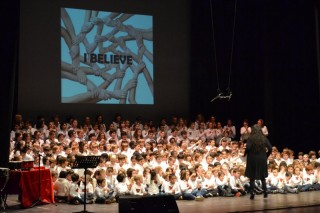 Il coro della Scuola Pascoli di Senigallia
