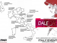 La locandina della tournée "Dale Dale" di Francesca Maria in Italia e a Londra