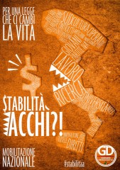 locandina dei Giovani Democratici