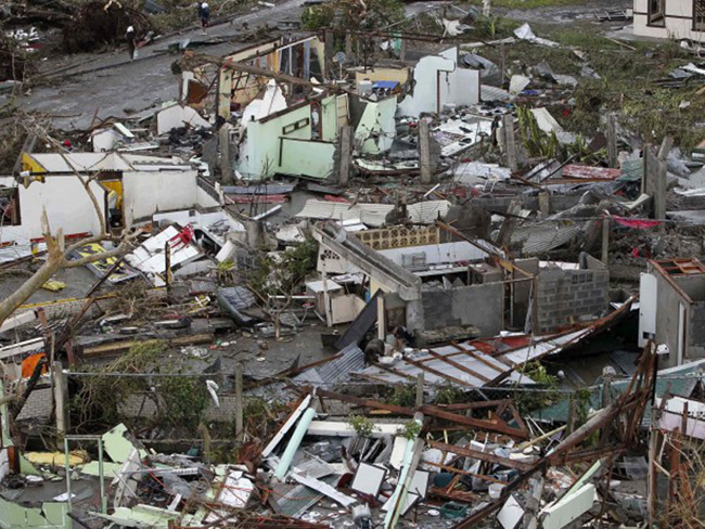 Le immagini dopo il tifone che ha devastato le Filippine nel novembre 2013