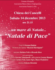 Natale di Pace - Concerto alla Chiesa dei Cancelli di Senigallia