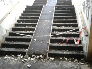 Il Sottopasso in via Perilli