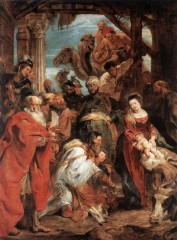 "L'adorazione dei Magi" di Rubens