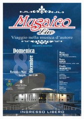 Locandina concerto Musaico alla Rotonda a Mare