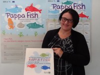 Sara Giannini e la campagna Pappa Fish