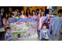 Gli alunni della classe 3B della scuola primaria Puccini di Senigallia