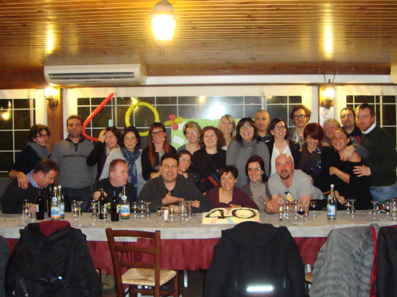 Gli ex alunni del 1973 della classe di Ripe e Castel Colonna